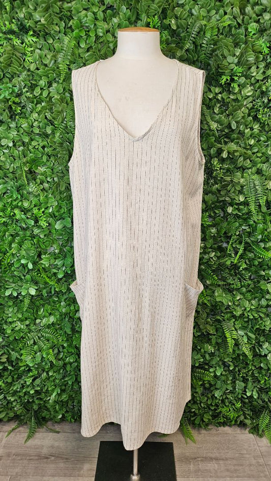 Plum Oat/Stripe Tank Dress (16)