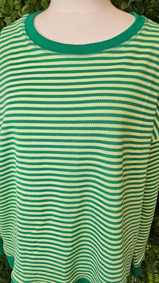 Betty Basics Striped Crew Neck Top (16)
