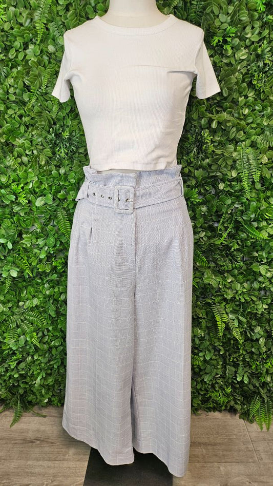 Forever New Check Culotte Pants (16)