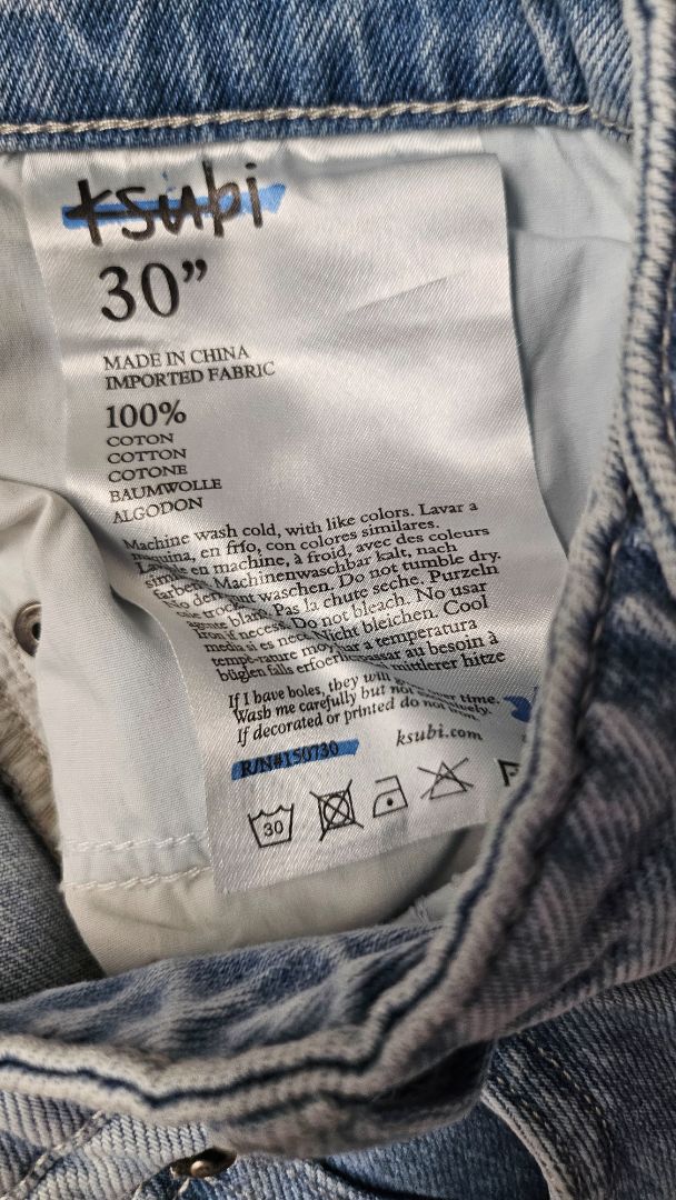 Ksubi Washed Straight Leg Jean BNWT (10)