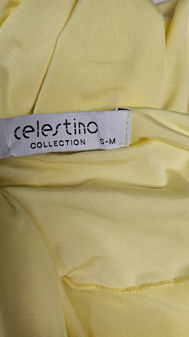 Celestino Yellow Drape Tank (10)