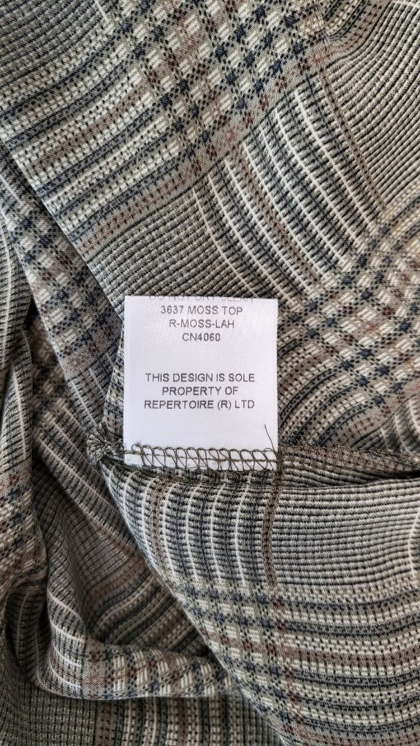 Repertoire Check Blouse (10)