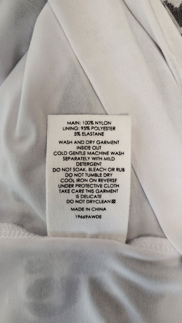 Decjuba Animal Print Mesh Top (8)