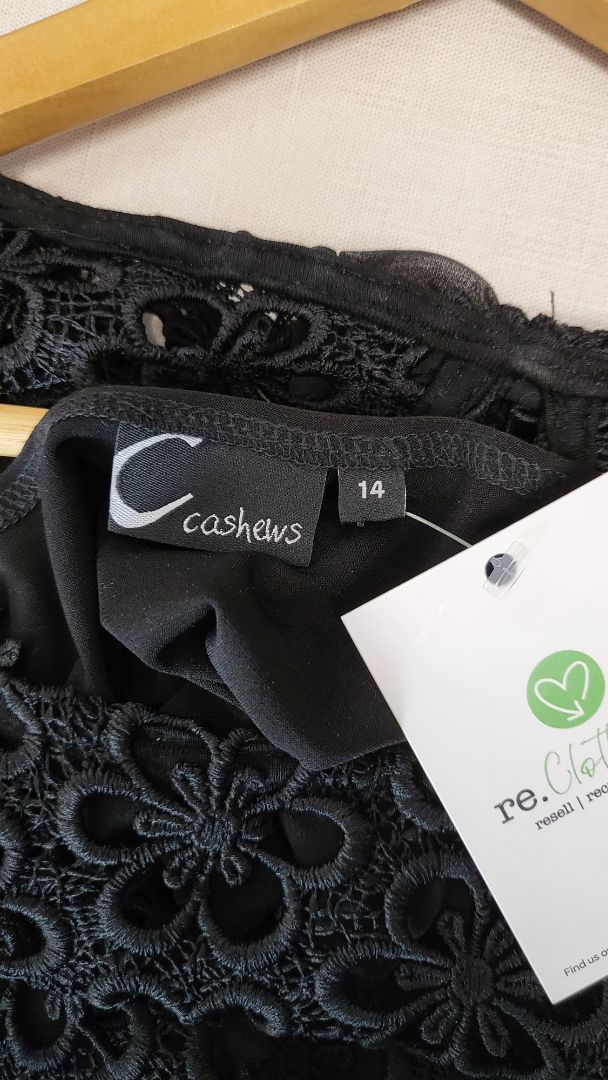 Cashews Black Lace Dress (14)