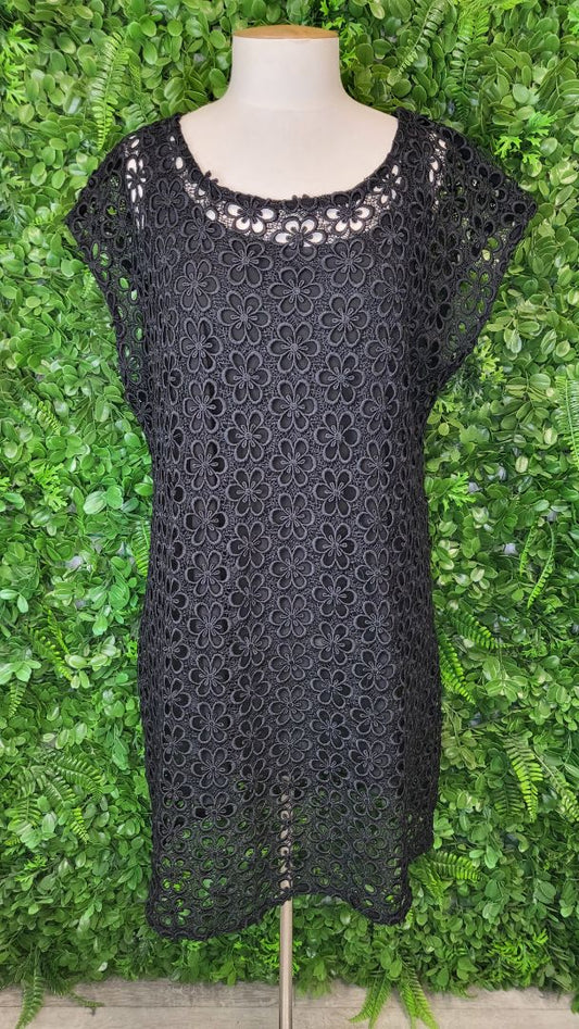 Cashews Black Lace Dress (14)