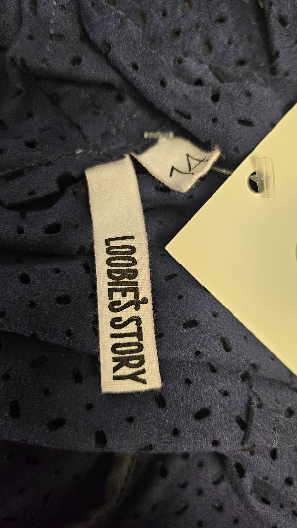 Loobies Story Navy Draped Jacket (14)