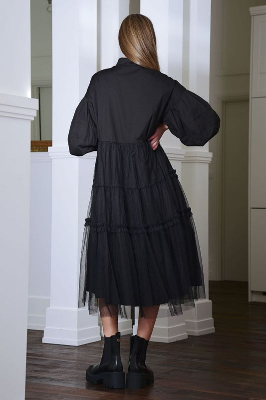 Curate Black Crack A Style Dress (16)