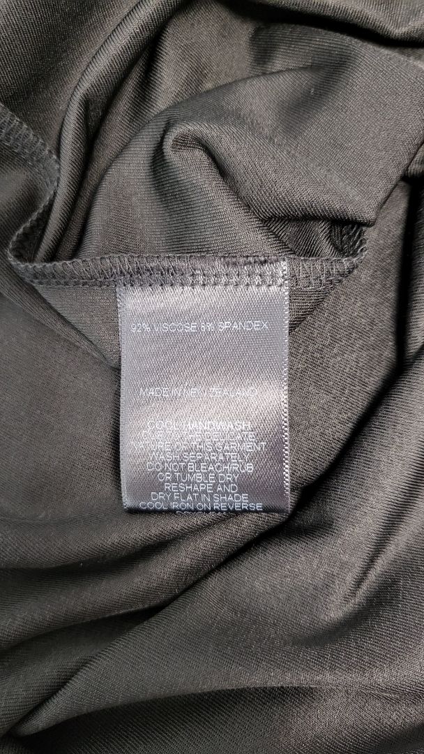 Paula Ryan Black Evening Dress (12-14)