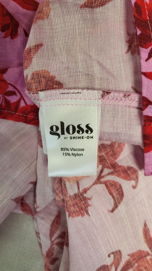 Gloss by Shine On Print Erin Kimono Dress BNWT (18)