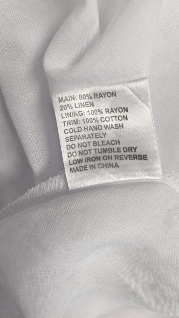 Haven White Rope Dress (10-12)