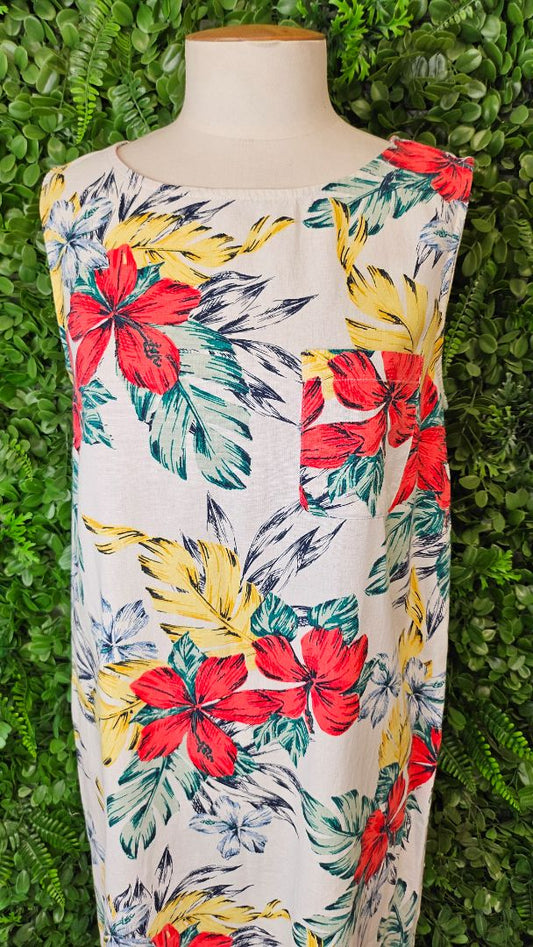 Bonmarche Multi Tropical Dress (10)
