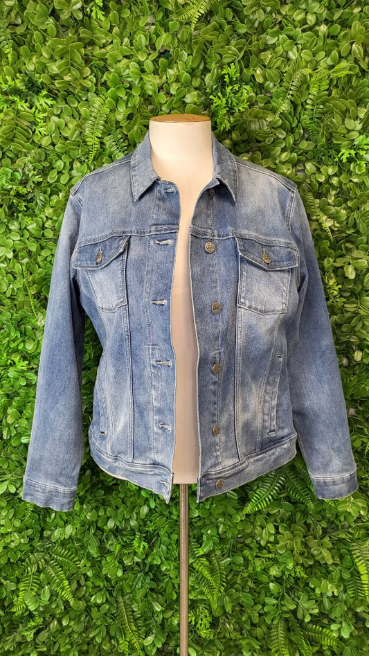 PJ Jeans Ink Blue Stretch Denim Jacket (14)