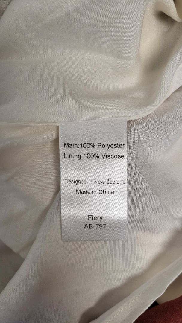 Among The Brave Stripe Fiery Plum Skirt BNWT (14)