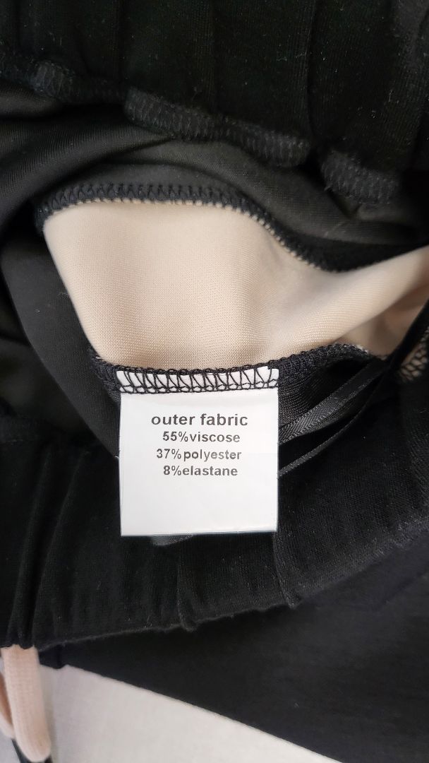 Charlo Black/Tan Wide Leg Pant (10)