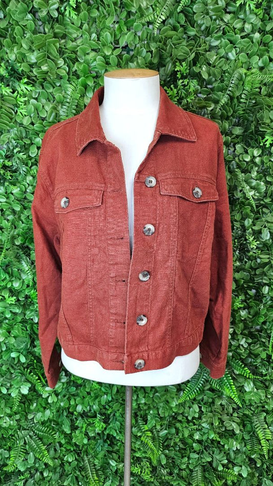 Max Rust Linen Jacket (12)