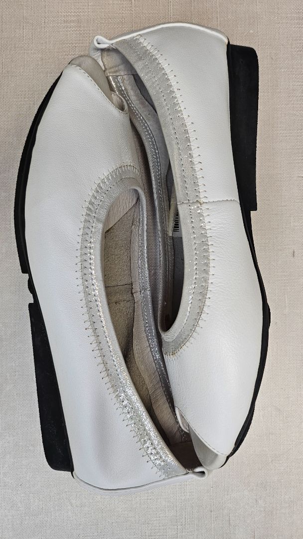 Andrea Biani White Ballet Flat (36)