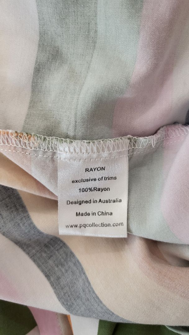 PQ Stripe Oversized Top OSFM