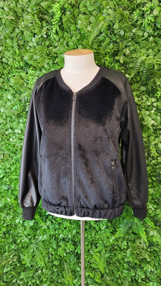 Drama The Label Black Bomber Jacket (10)