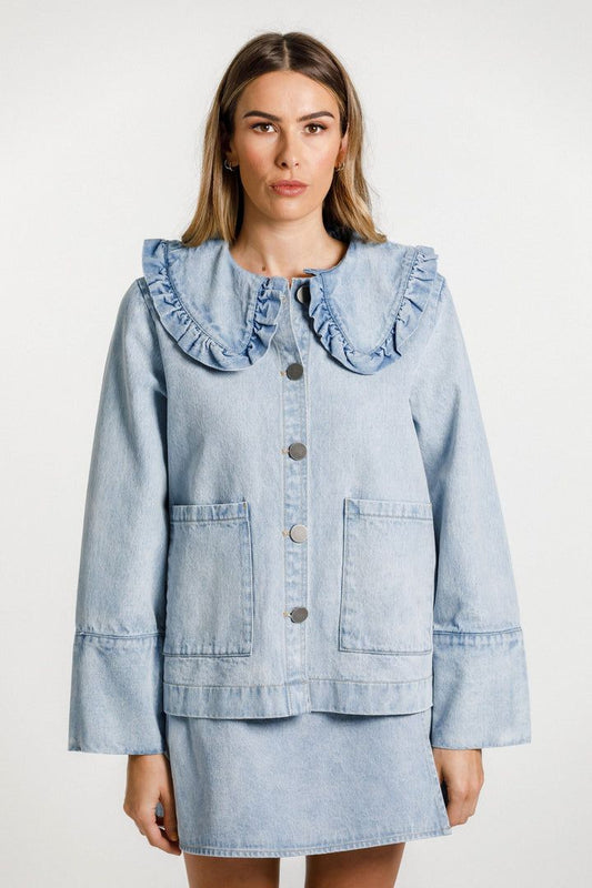 Thing Thing Pale Blue Denim Shacket (14)
