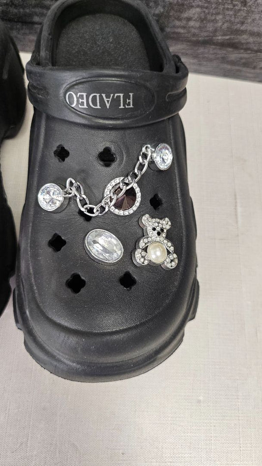 Fladeo Black Clogs (36/37)