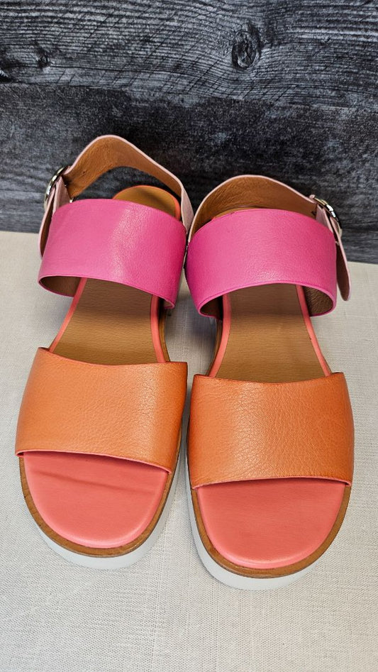 Belle Scarpe Multi Coloured Sandal NEW (40)