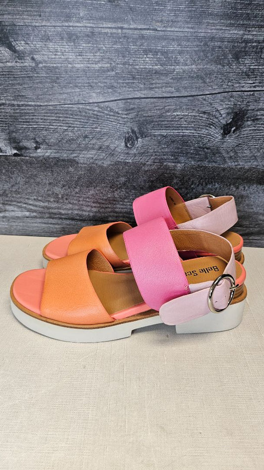 Belle Scarpe Multi Coloured Sandal NEW (40)