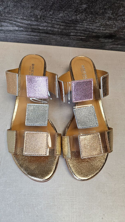 Bresley Rose Gold Metalic Heel BNWT (38.5-39)