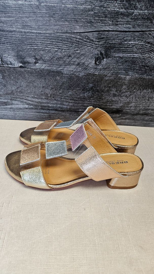 Bresley Rose Gold Metalic Heel BNWT (38.5-39)