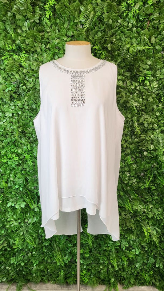 Cordelia St White Diamante Top (20)