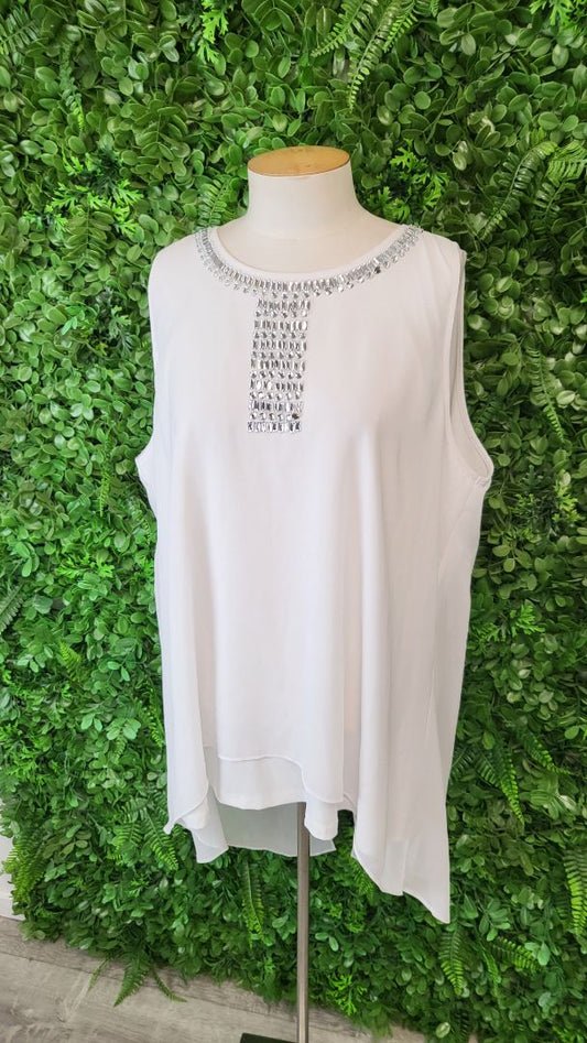 Cordelia St White Diamante Top (20)