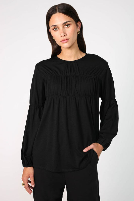 Moochi Black Section Top (8)