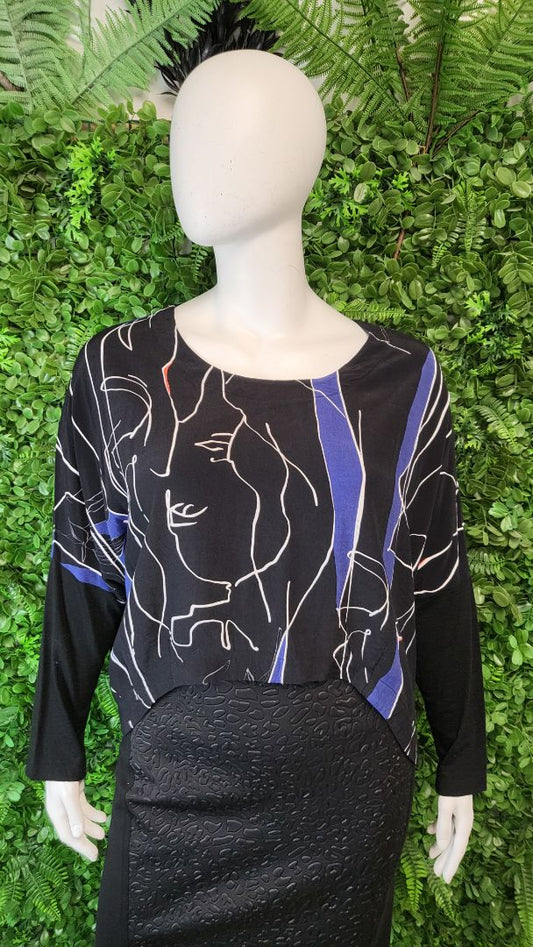 Chocolat Print Crop Top (18)