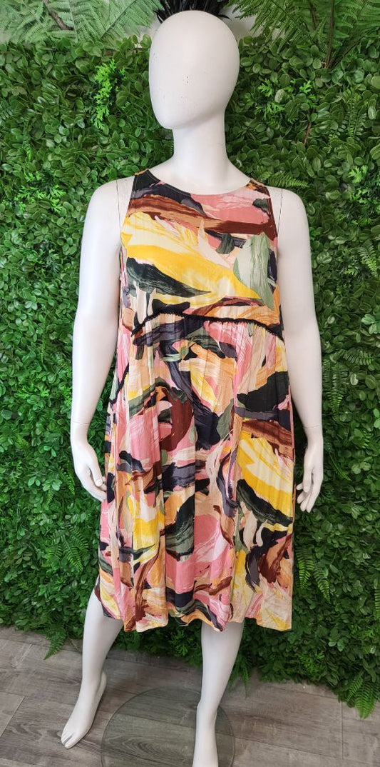 Haven Multi Madagascar Dress BNWT (OSFM)