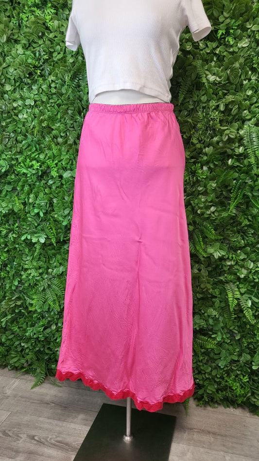 Briarwood Pink Sateen Skirt (16)