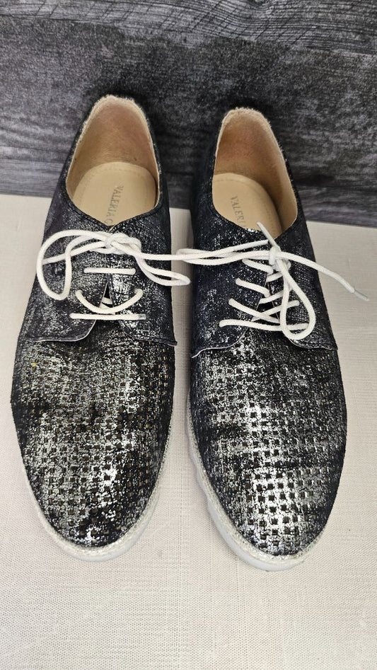 Valeria Grossi Metallic Lace Up (38)