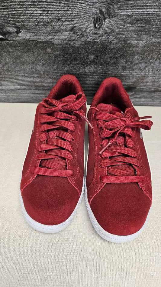 Puma Burgandy Casual Sneaker (38.5)