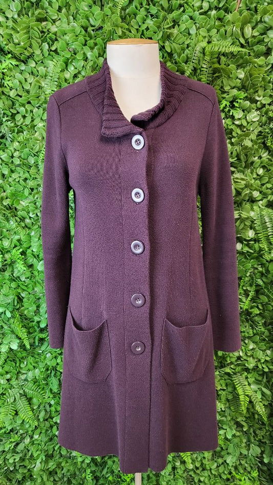 W Lane Plum Longline Cardi Knit (10)
