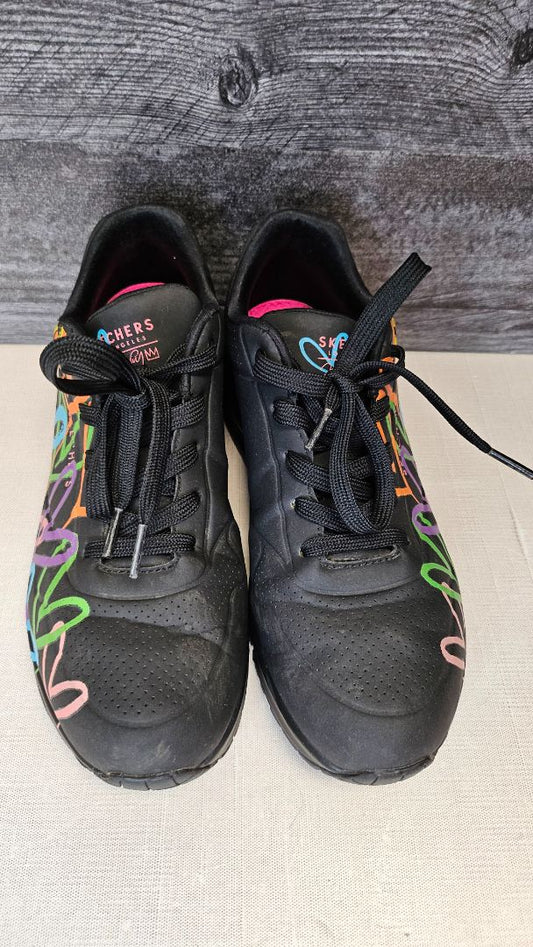 Skechers Black X JGoldcrown Sneaker (39)