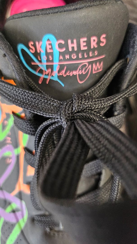 Skechers Black X JGoldcrown Sneaker (39)