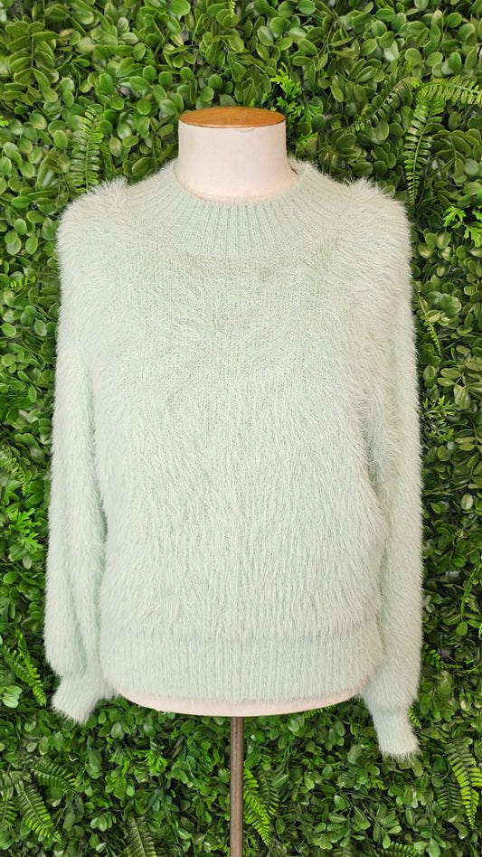 Mink Pink Mint Fluffy Knit (14)