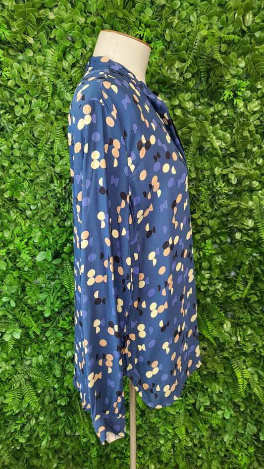 Noa Noa Blue Spot Top (14)