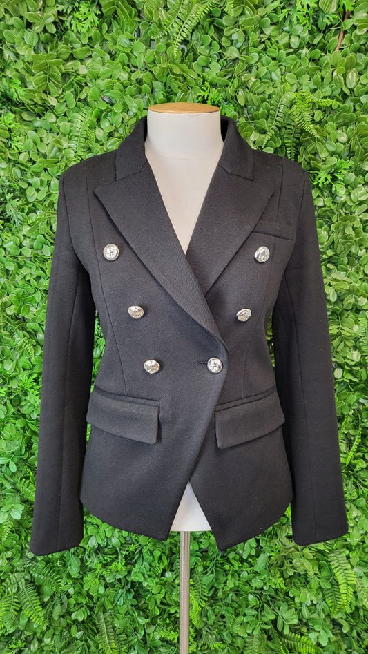 We Are The Others Black Shaped Blazer (10)