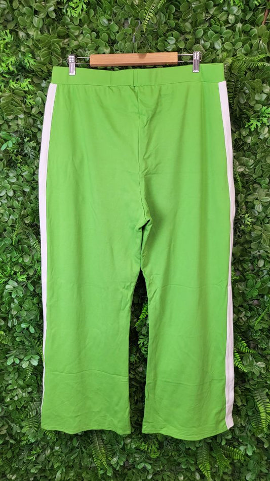 Vine Apparel Green Wider Leg Pant (18)