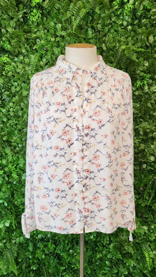 Re-Named Floral Shirt (10-12)