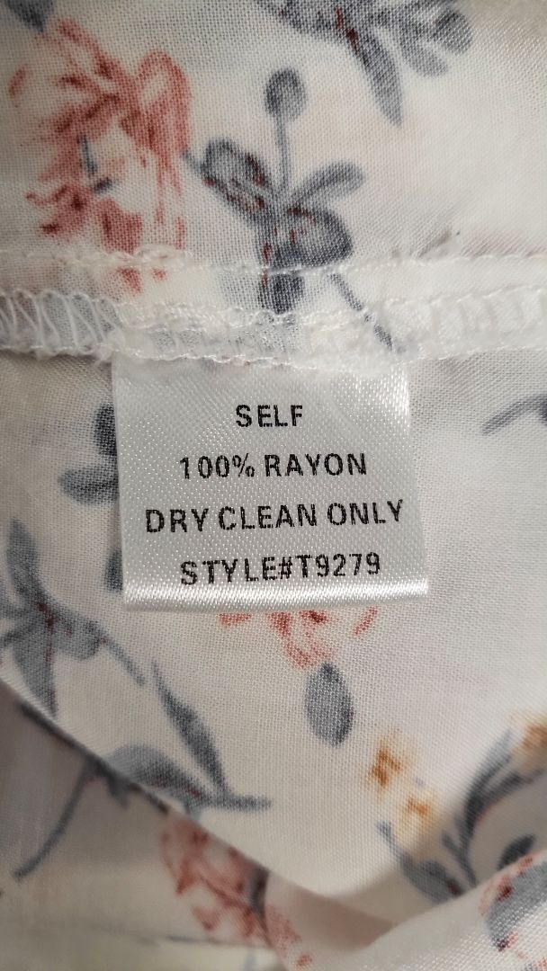 Re-Named Floral Shirt (10-12)