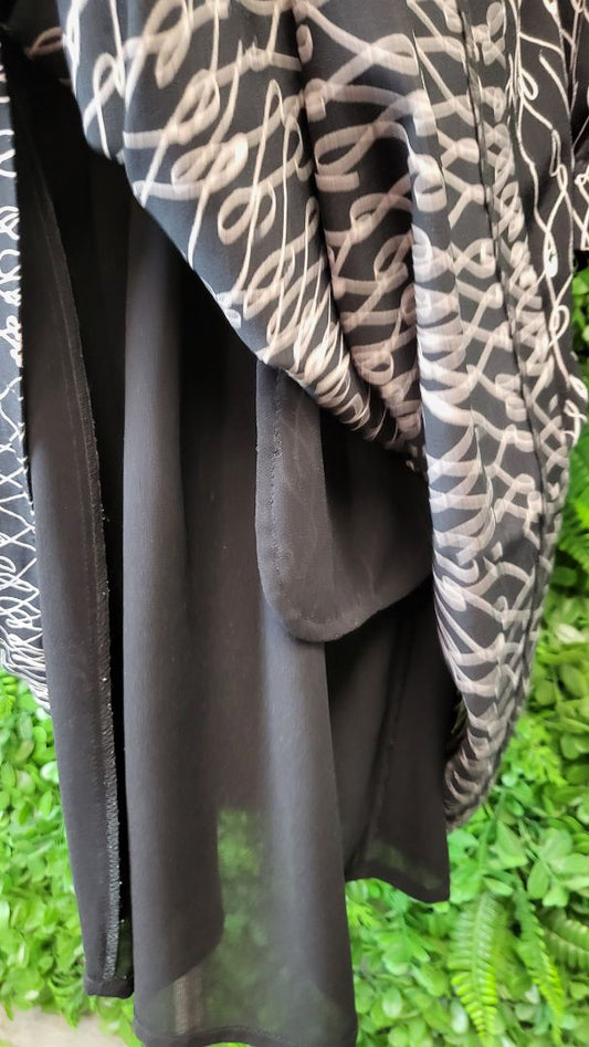 Country Road Black Print Dress (16)