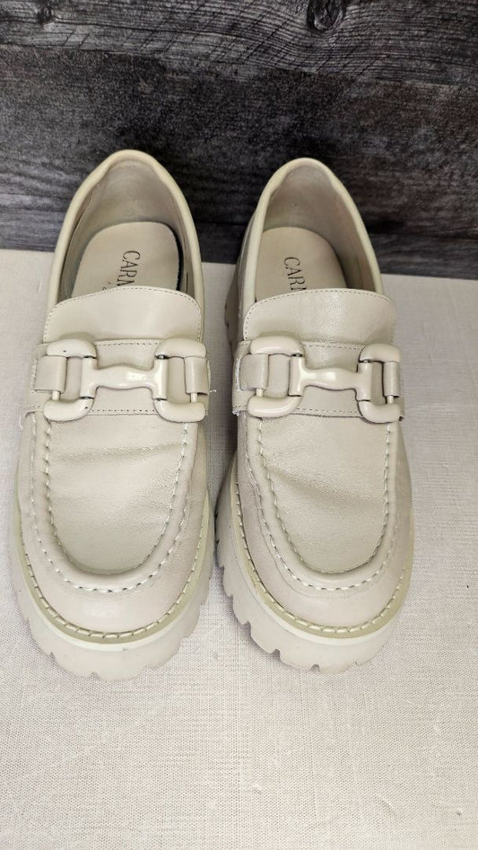Carmela Taupe Penny Loafer (36)