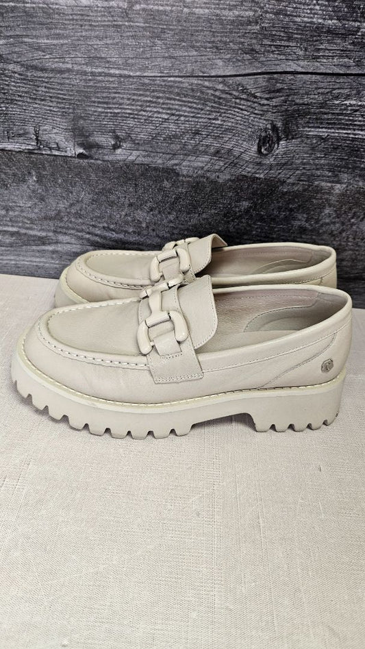 Carmela Taupe Penny Loafer (36)