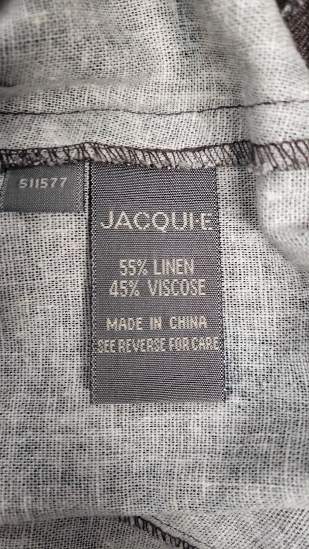 Jacqui E Brown Embroidered Skirt (10)