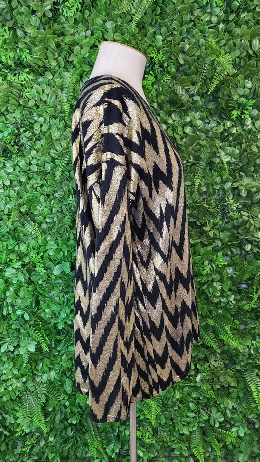 Sass & Bide Black Chevron Knit (14)